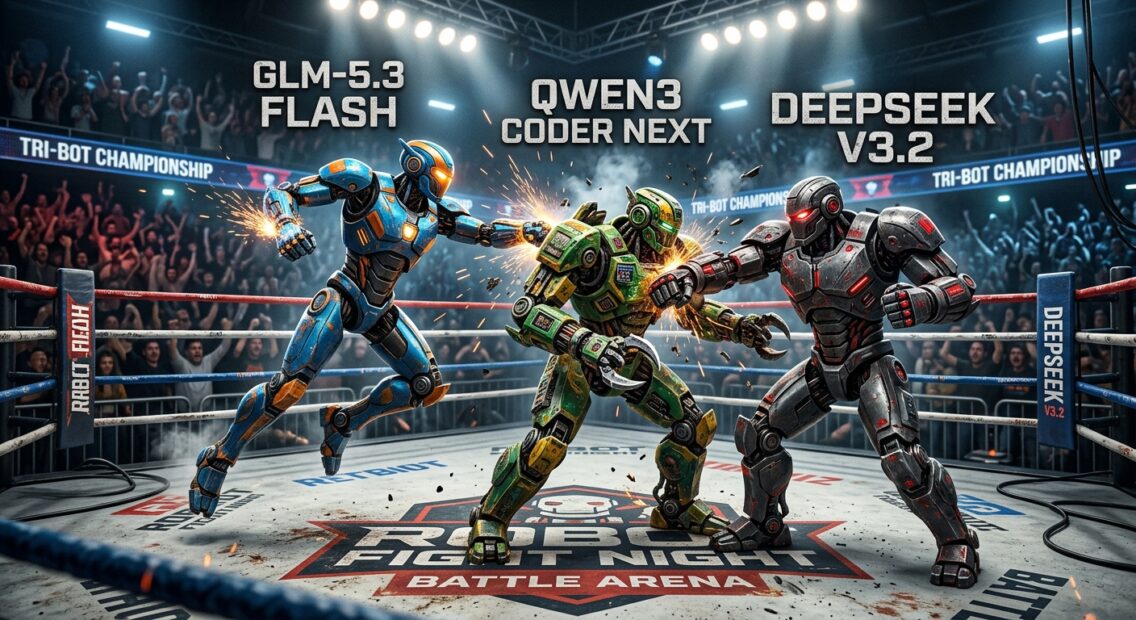 Head-to-Head Value Test: GLM-5.3 Flash vs. Qwen3 Coder Next vs. DeepSeek V3.2